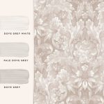 Laura Ashley Apolline Dove Grey Wallpaper - Image 5