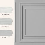 Laura Ashley Rebrook Wood Panel Silver Wallpaper - Image 4