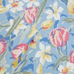 Laura Ashley Tulips China Blue Wallpaper - Image 2