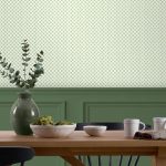 Laura Ashley Wickerwork Leaf Green Wallpaper - Image 6