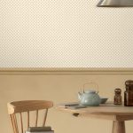 Laura Ashley Wickerwork Pale Ochre Yellow Wallpaper - Image 5