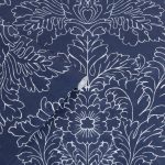 Laura Ashley Silchester Midnight Seaspray Blue Wallpaper - Image 2