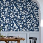 Laura Ashley Rye Midnight Seaspray Blue Wallpaper - Image 7