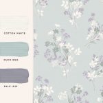 Laura Ashley Igerna Pale Duck Egg Blue Wallpaper - Image 4