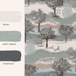 Laura Ashley Hartingdon Jade Green Wallpaper - Image 5