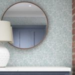 Laura Ashley Louise Duck Egg Blue Wallpaper - Image 6