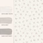 Laura Ashley Alphabet Dove Grey Wallpaper - Image 5