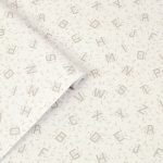 Laura Ashley Alphabet Dove Grey Wallpaper - Image 2
