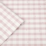 Laura Ashley Gingham Pale Amethyst Purple Wallpaper - Image 2