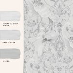 Laura Ashley Tregaron Silver Wallpaper - Image 5