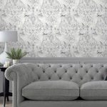 Laura Ashley Tregaron Silver Wallpaper - Image 6