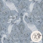 Laura Ashley Tregaron Midnight Blue Wallpaper - Image 4