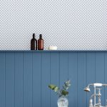 Laura Ashley Wickerwork Dark Seaspray Blue Wallpaper - Image 5