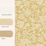 Laura Ashley Trailing Laurissa Pale Ochre Yellow Wallpaper - Image 4