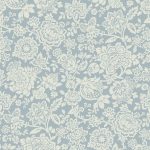 Laura Ashley Trailing Laurissa Pale Seaspray Blue Wallpaper