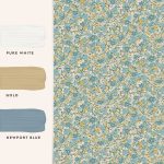 Laura Ashley Loveston Newport Blue Wallpaper - Image 4