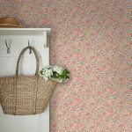Laura Ashley Loveston Coral Pink Wallpaper - Image 5
