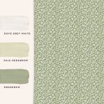 Laura Ashley Sweet Alyssum Moss Green Wallpaper - Image 4