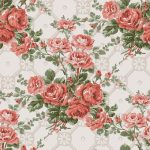 Laura Ashley Country Roses Old Rose Pink Wallpaper