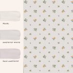 Laura Ashley Claudias Friend Pale Ochre Yellow Wallpaper - Image 3