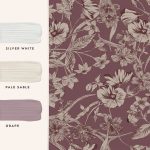 Laura Ashley Summerhill Pale Blackberry Wallpaper - Image 3