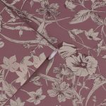 Laura Ashley Summerhill Pale Blackberry Wallpaper - Image 2