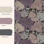 Laura Ashley Garwood Grove Violet Grey Wallpaper - Image 3
