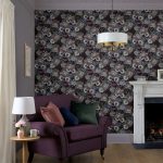 Laura Ashley Honnington Peonies Blackberry Purple Wallpaper - Image 4