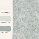 Laura Ashley Corrina Leaf Mineral Green Wallpaper - Image 4