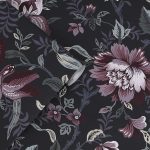 Laura Ashley Editas Garden Charcoal Grey Wallpaper - Image 2