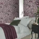 Laura Ashley Editas Garden Pale Blackberry Wallpaper - Image 5