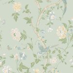 Laura Ashley Summer Palace Eau De Nil Wallpaper