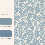 Laura Ashley Cariad Spray Newport Blue Wallpaper - Image 4