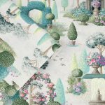 Laura Ashley Naunton Folly Fern Green Wallpaper - Image 2