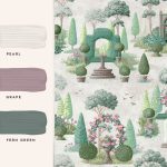 Laura Ashley Naunton Folly Fern Green Wallpaper - Image 4