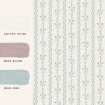 Laura Ashley Blencow Stripe Dark Duck Egg Blue Wallpaper - Image 4