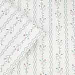 Laura Ashley Blencow Stripe Dark Duck Egg Blue Wallpaper - Image 2