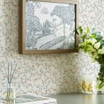 Laura Ashley Blencow Sprig Dark Duck Egg Blue Wallpaper - Image 5