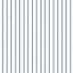 Laura Ashley Farnworth Stripe Smoke Blue Wallpaper