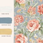 Laura Ashley Wild Roses Ochre Yellow Wallpaper - Image 4