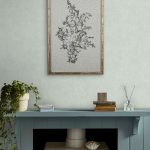 Laura Ashley Brindley Duck Egg Blue Wallpaper - Image 5