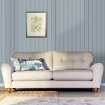 Laura Ashley Chalford Wood Panelling Seaspray Blue Wallpaper - Image 4