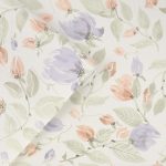 Laura Ashley Orisia Peony Pale Sage Green Wallpaper - Image 2
