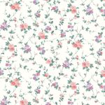 Laura Ashley Priory Coral Pink Wallpaper