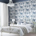 Laura Ashley Tuileries Midnight Blue Wallpaper - Image 5