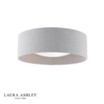 Laura Ashley Bacall 2lt Flush Natural Shade