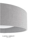 Laura Ashley Bacall 2lt Flush Natural Shade - Image 4