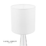 Laura Ashley Blake Table Lamp Polished Chrome & Crystal With Shade LED - Image 3