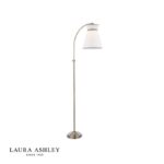Laura Ashley Dearham Floor Lamp Antique Brass With Shade