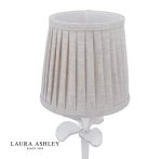 Laura Ashley Eleni Table Lamp Matt White With Shade - Image 2